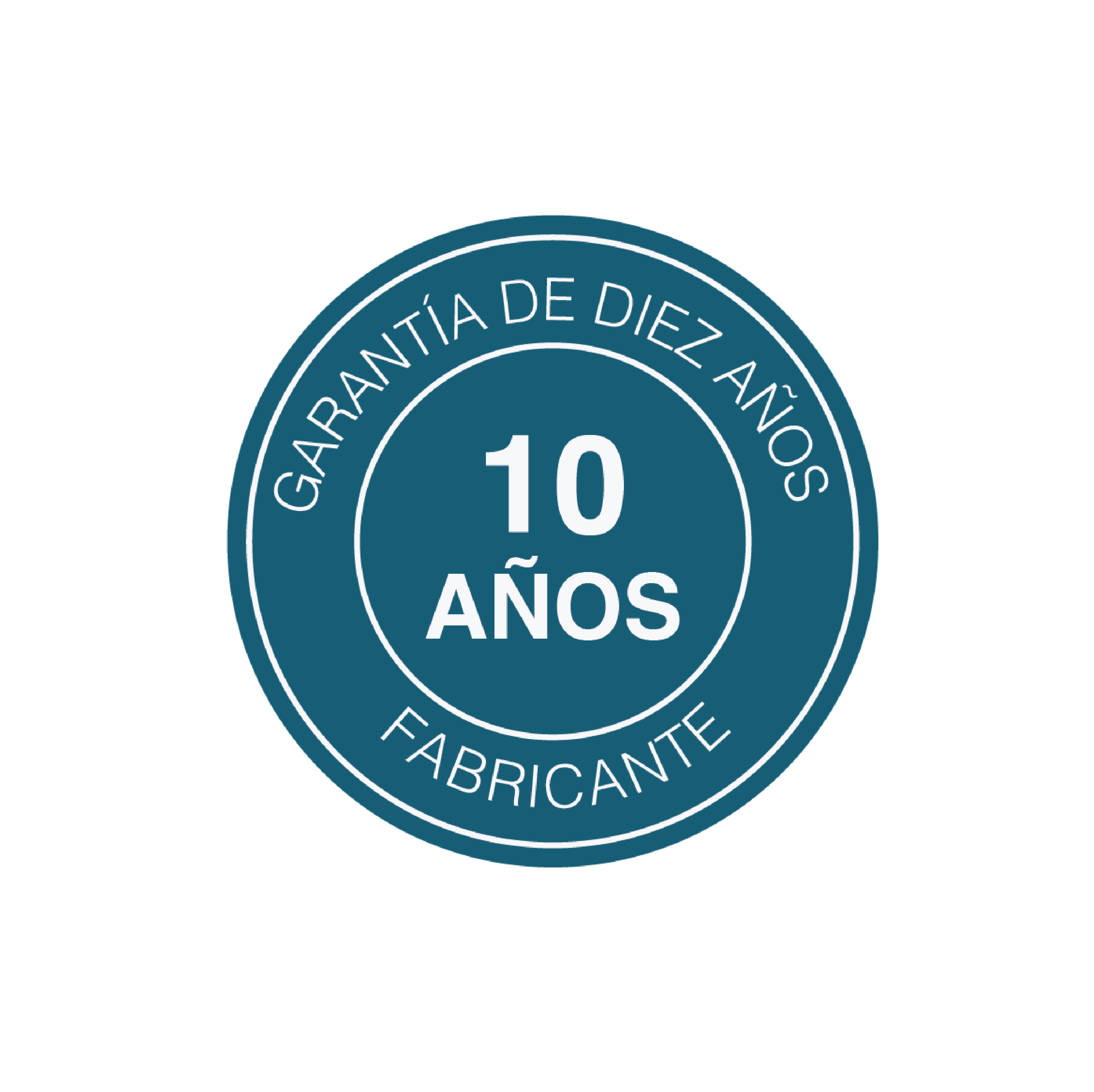 Garantía de diez años - 10 años - Fabricante